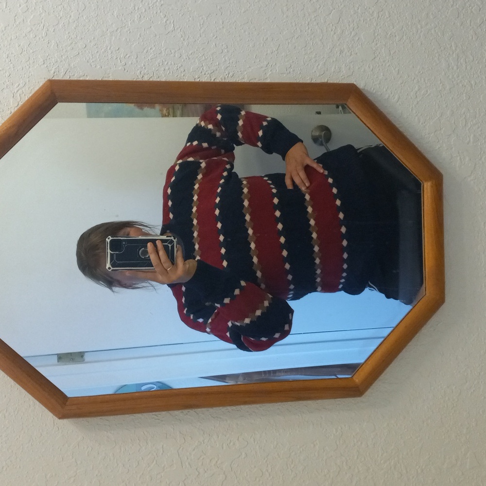 Vintage Jantzen Nautical Men's Crewneck Sweater Size Large